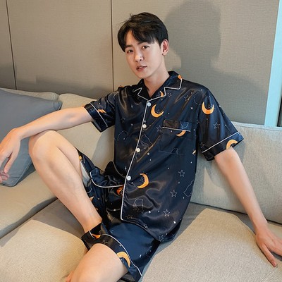 [Sẵn] Đồ ngủ Pijama nam nữ cộc tay họa tiết chữ | BigBuy360 - bigbuy360.vn