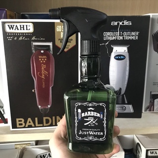 Bình xịt nước cắt tóc barber vuông 600ml