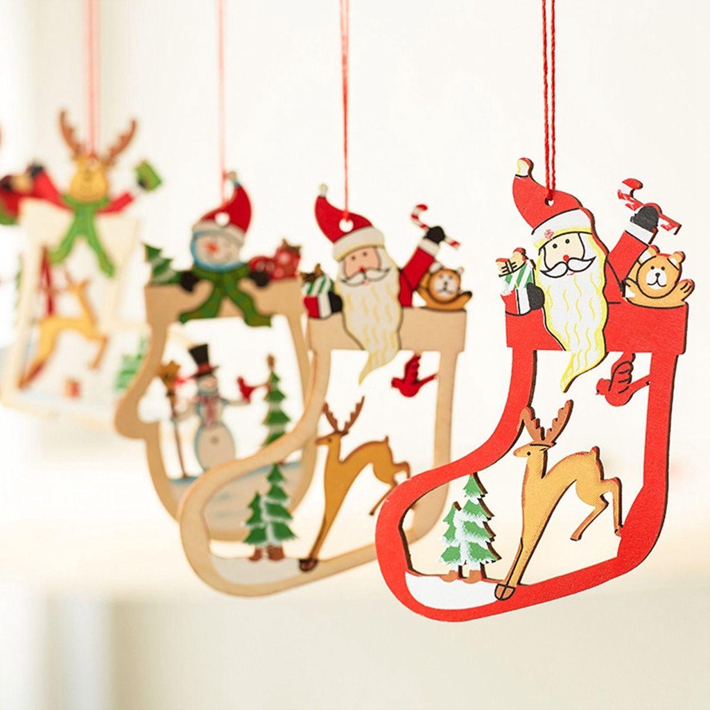 Búp Bê Trang Trí Cây Thông Noel Dễ Thương