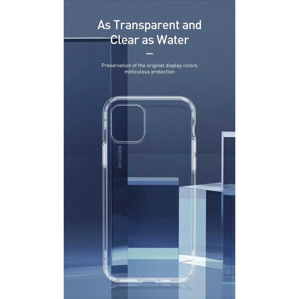 Ốp lưng chống sốc trong suốt Baseus Safety Airbags Case cho  11 Pro/11 Pro Max- Hàng Chính Hãng