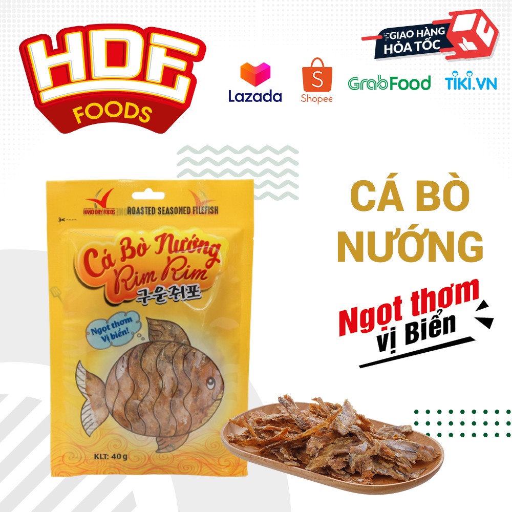 Cá bò nướng RIM RIM 40g - Khô gà Cooky