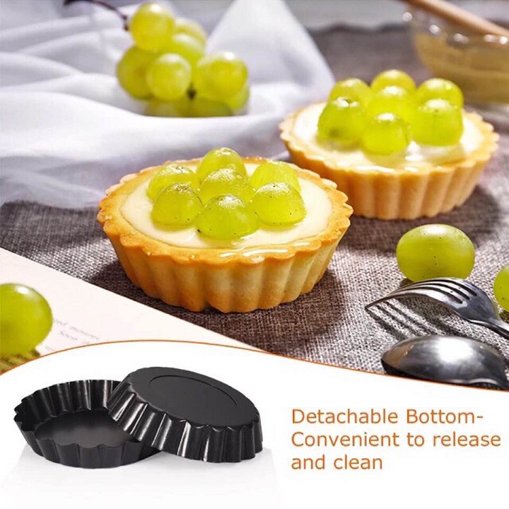 Khuôn tart chống dính các size