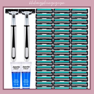 Dao Cạo Dâu 36 Lưỡi Tặng Kèm Kem Tạo Bọt - Sức Khỏe & Sắc Đẹp