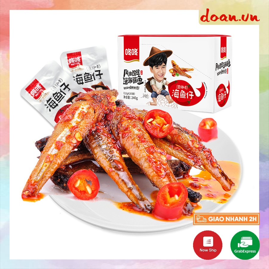 Cá khô cay thơm ngon Dong Dong