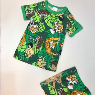 Bộ H&M bé trai cậu bé rừng xanh