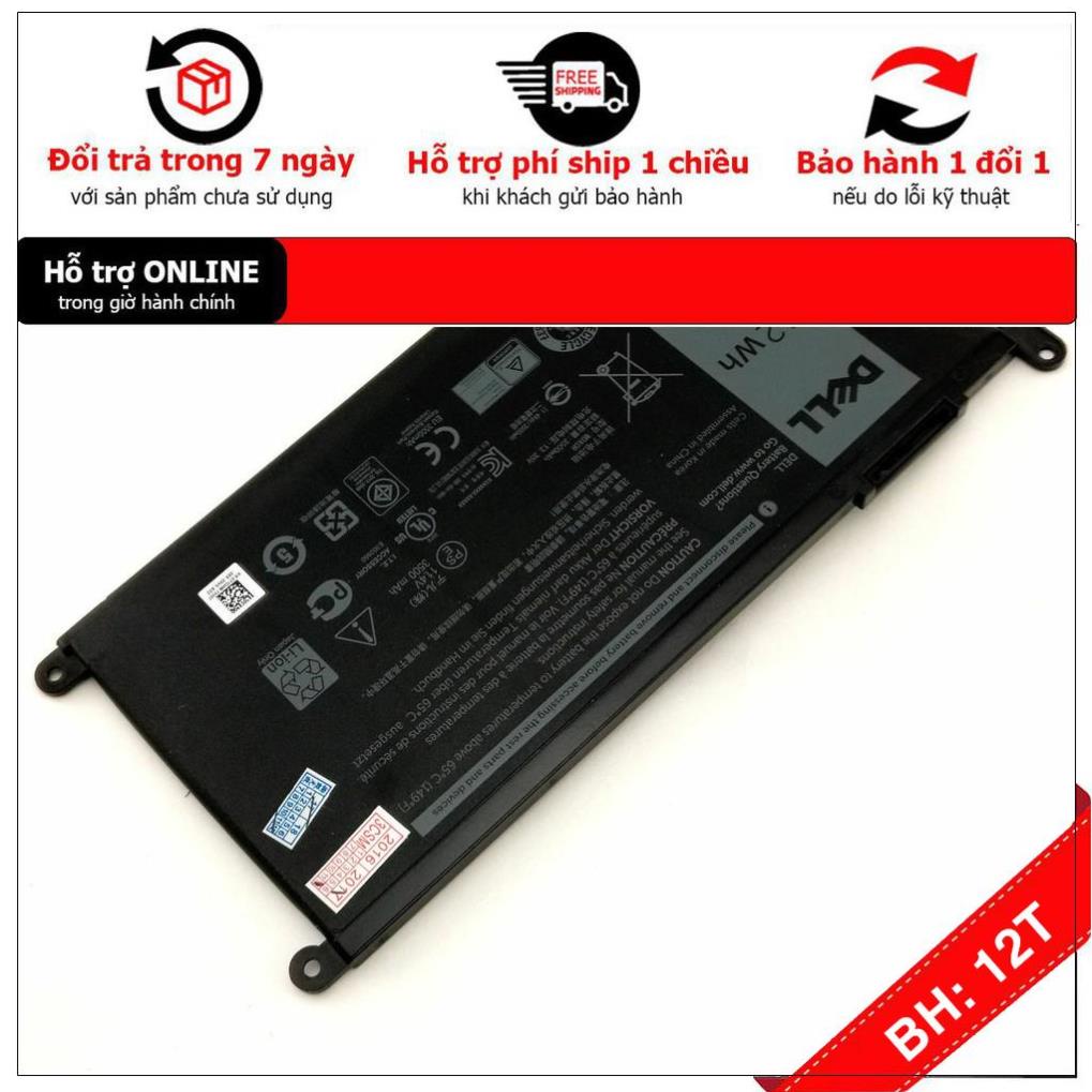 BH12TH . Pin laptop Dell Inspiron 5570 Zin có logo Dell