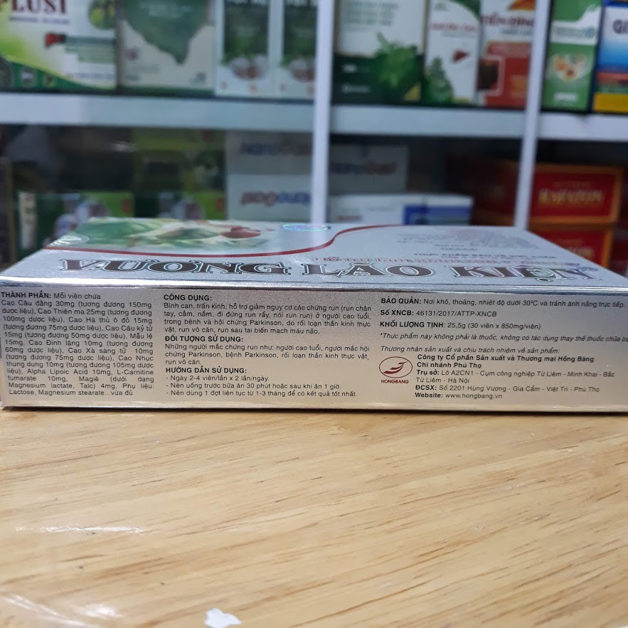 VƯƠNG LÃO KIỆN - HỖ TRỢ ĐIỀU TRỊ RUN CHÂN TAY