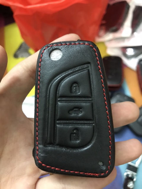 Bao Da Chìa Khóa Xe Ô Tô Toyota Innova , Fortuner , Corolla Altis