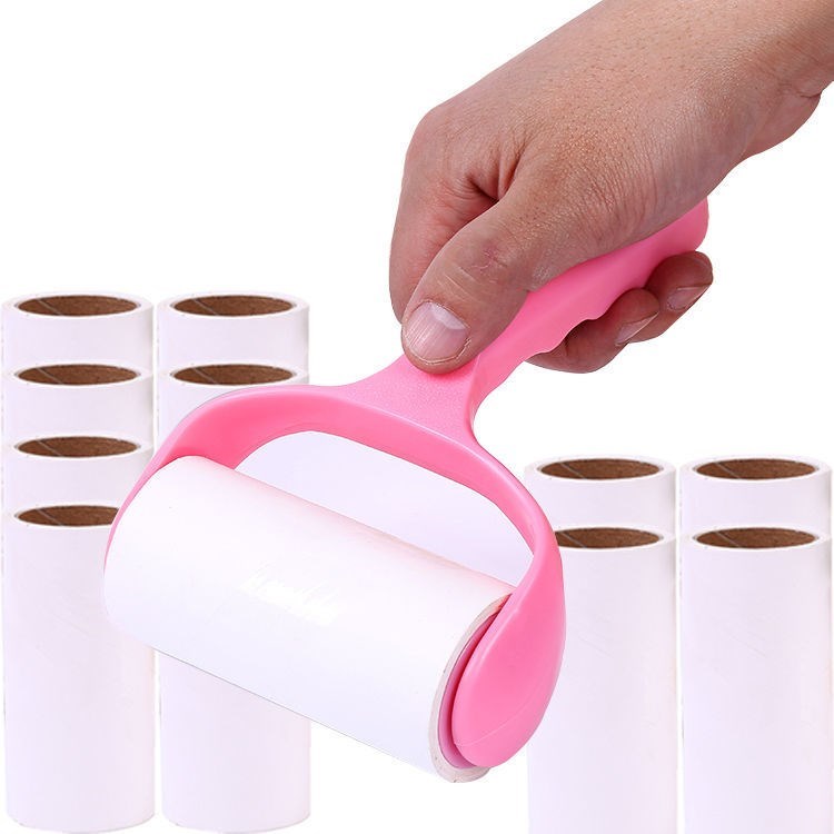 Cây Lăn Giấy Dính Loại Bỏ Xơ Vải 10cm 60 Tờ Tiện Dụng