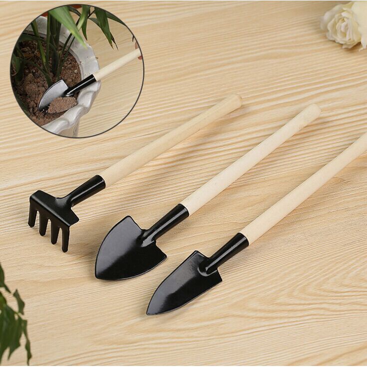 🌿🌿 Bộ Dụng Cụ Làm Vườn Mini 3 Món Tiện Dụng Thích Hợp Cho Dân Văn Phòng