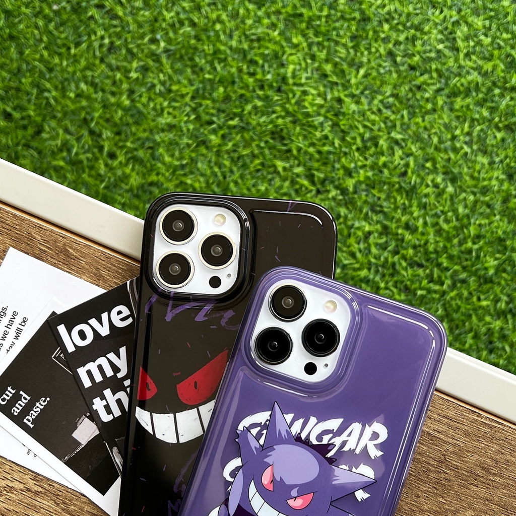 Ốp Điện Thoại tpu Gengar Mềm Hoạt Hình Cho Iphone 7plus / 8plus x / xs xsmax 11 11promax 12 12pro 12promax 13 13pro 13promax 12mini 13mini