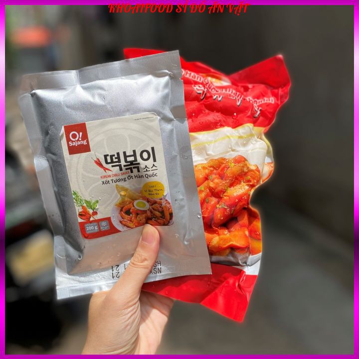 TOKBOKKI PHÔ MAI - BÁNH GẠO NHÂN PHÔ MAI HÀN QUỐC ĂN LIỀN 500G | BigBuy360 - bigbuy360.vn