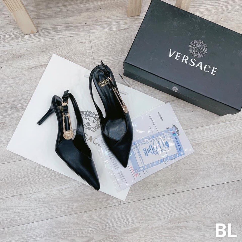 Giày cao gót sandal versace