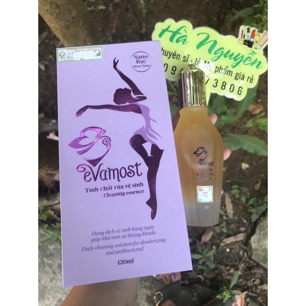 DUNG DỊCH VỆ SINH EVAMOST 120ML ( CHÍNH HÃNG)