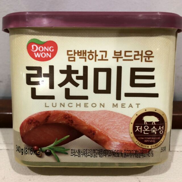 [Mã SKAMA8 giảm 8% đơn 300K] Thịt Hộp Dong Won Luncheon Meat Hàn Quốc 340g | BigBuy360 - bigbuy360.vn