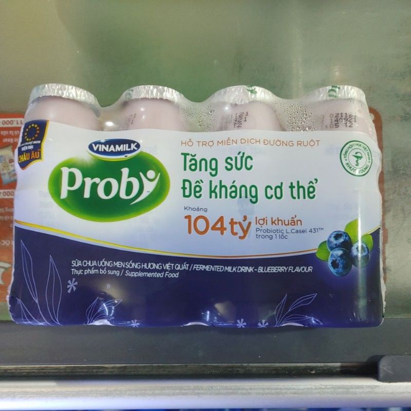 Sữa Chua Uống Lợi Khuẩn Probi vỉ 4 chai x 130ml