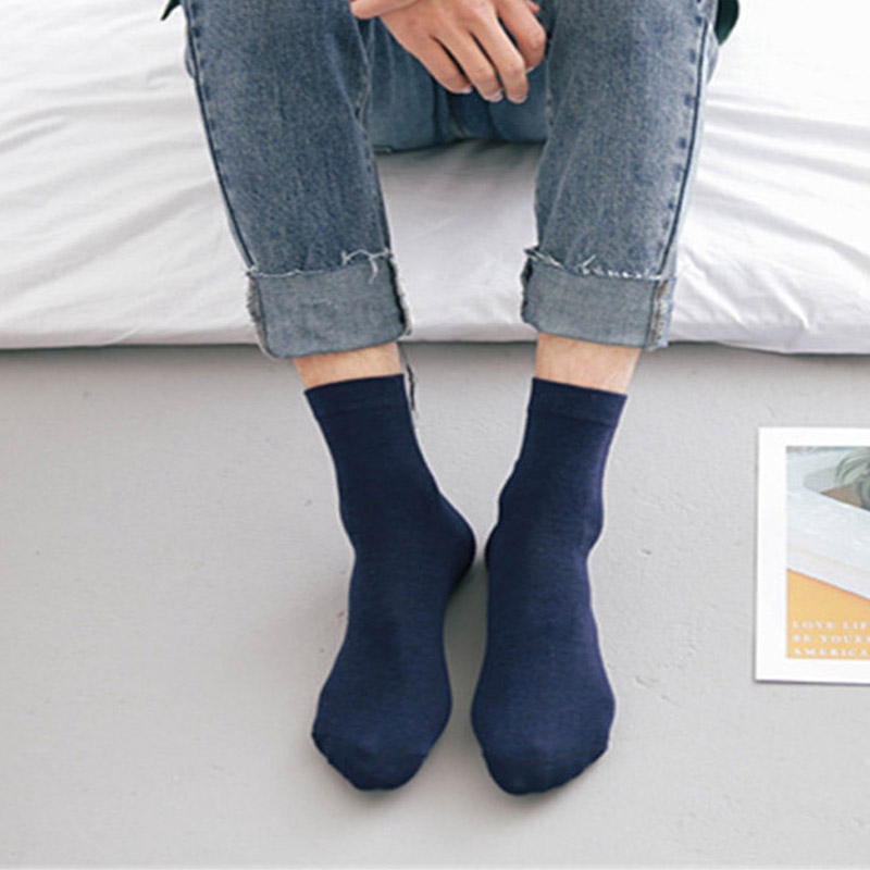 Vớ ECMLN cổ cao màu trơn phong cách Hàn Quốc thời trang