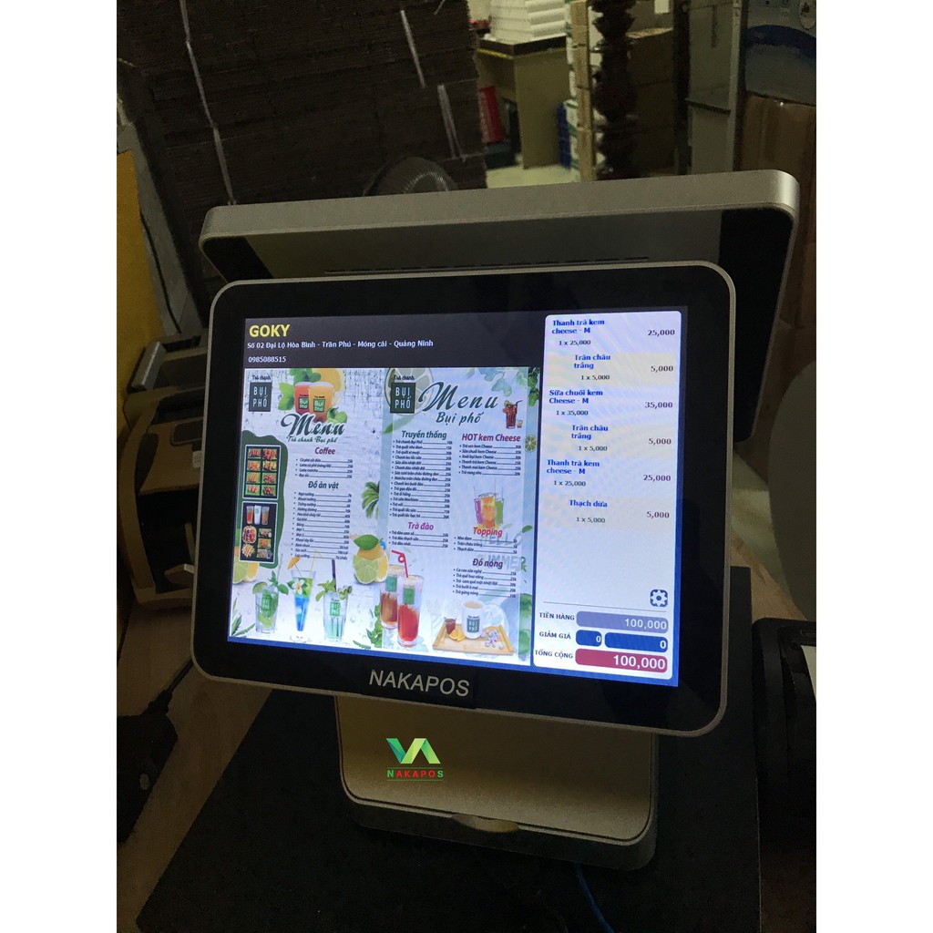 TRỌN BỘ MÁY POS 2 MÀN HÌNH CẤU HÌNH CORE I3 | BigBuy360 - bigbuy360.vn