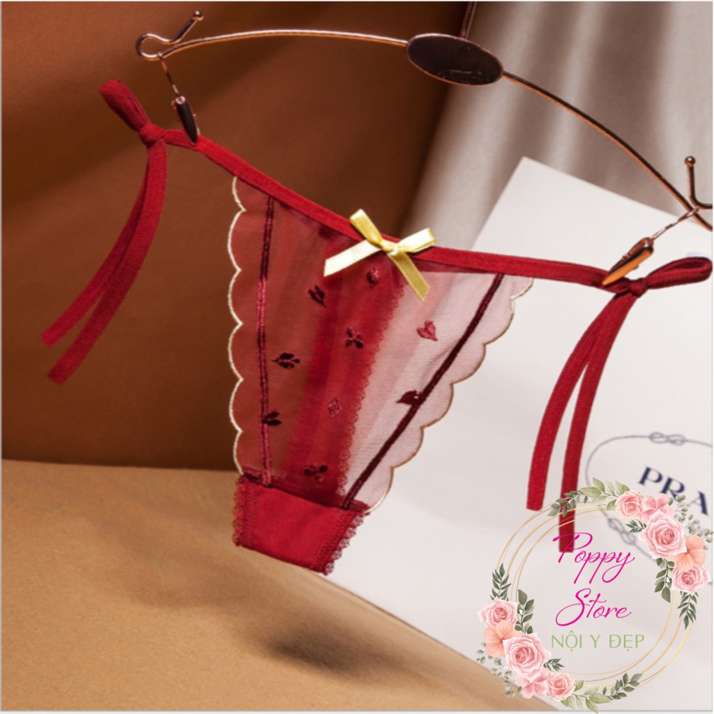 Đồ Lót Sexy - CosPlay Sexy - Nội Y Nữ⚡Mã AT30 / CHE TÊN SẢN PHẨM⚡quần ren buộc dây gợi cảm - vải mềm, thoáng mát | BigBuy360 - bigbuy360.vn