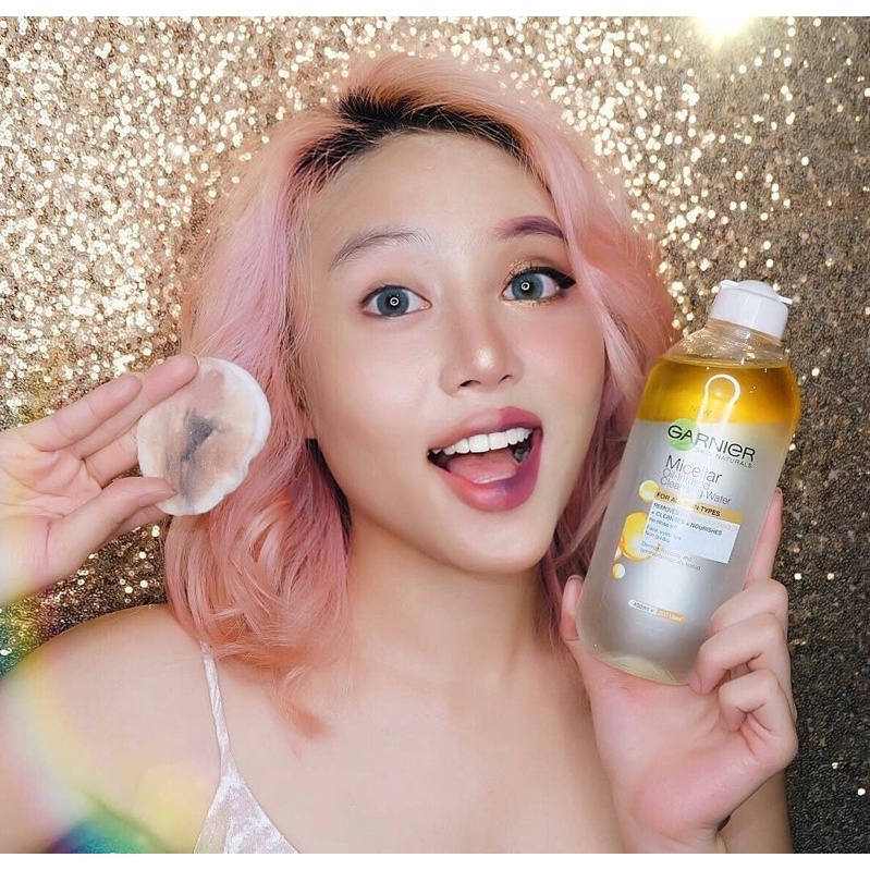 Tẩy Trang Garnier Skin Active Oil Infused Micellar Cleansing Water Bản Pháp