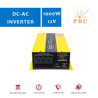 Bộ kích điện Inverter DC-AC 12V 220V 1000W Sin Chuẩn - (PDC-TẸCH)