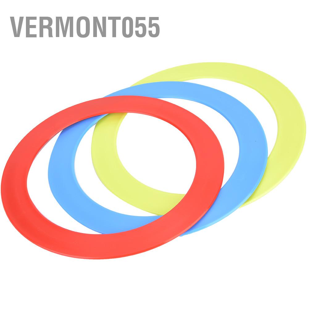 Hàng Hot 3 cái / Bộ tung hứng nhào lộn Ném vòng tay Đạo cụ quay tay Đồ chơi chú hề （Xanh đỏ vàng）Hàng giao ngayVermont055