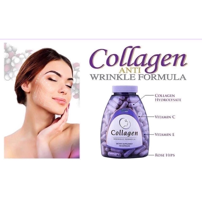 DATE 24/ Viên Collagen Wrinkle formula 150v