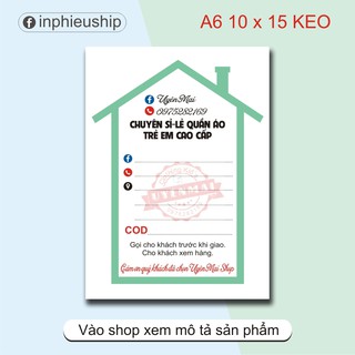 Phiếu ship hàng Uyên Mai