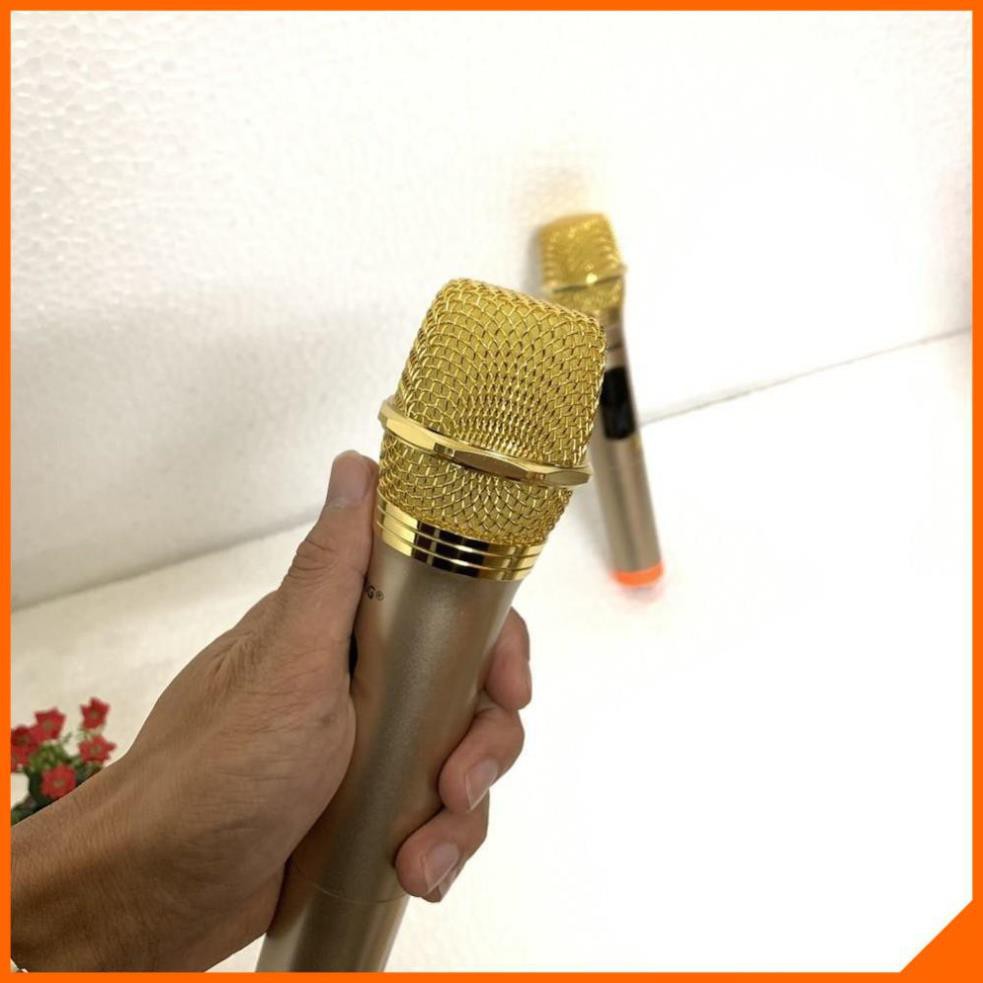 BỘ 2 MIC KARAOKE KHÔNG DÂY ĐA NĂNG CÔNG NGHỆ BĂNG TẦN UHF , DÙNG CHO ÂM LY, DÀN ÂM THANH VÀ CÁC LOẠI LOA KÉO ZANSONG