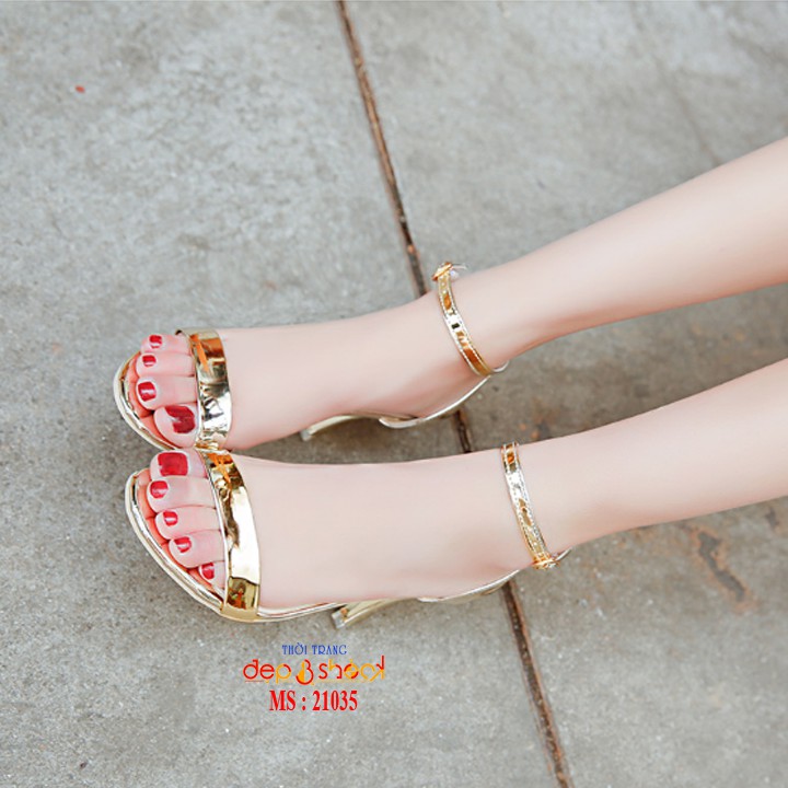 sandal cao gót  7p quai nagng big size - 21035
