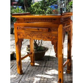 Án gian gỗ tràm , bàn thờ gỗ tràm , bàn thờ gỗ , bàn thời gia tiên
