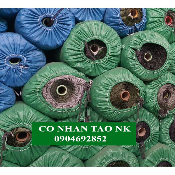 Thảm Cỏ Nhân Tạo Sợi Lá Kim Dài 2 cm - Loại Đế Dù Nặng | Hàng Trải Sân Vườn