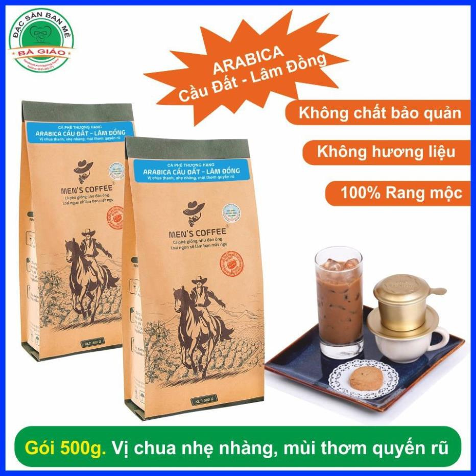 [GIÁ TẠI XƯỞNG] Cà Phê BỘT Men's Coffee - Dòng ARABICA Đặc Sản Cầu Đất - Lâm Đồng