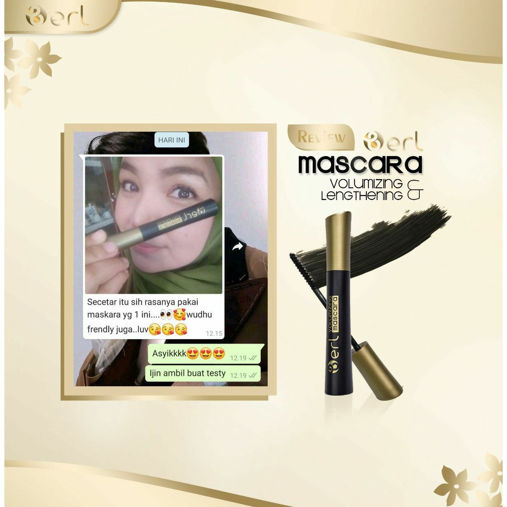(Hàng Mới Về) Mascara Chuốt Mi Làm Dày Và Dài Mi Chính Hãng Berl 100 | BigBuy360 - bigbuy360.vn