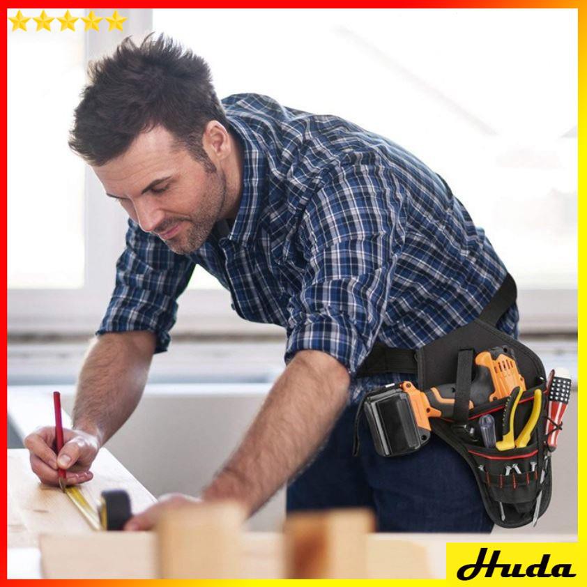 Túi Đựng Máy Khoan Pin Đeo Hông Cao Cấp  -  đồ làm mộc