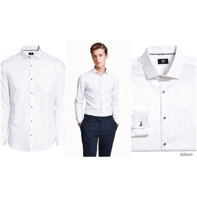 Áo sơmi Nam h&m (khanhdinh)