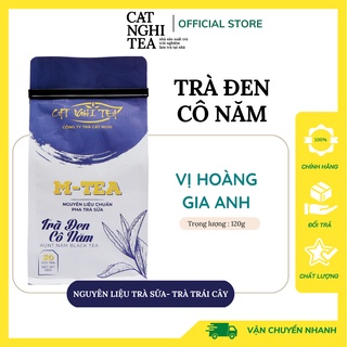 Hồng trà , Trà Đen Cô Năm nguyên liệu làm trà sữa , trà trái cây Cat Nghi tea 120g , 20 gói trà đen túi lọc