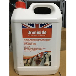 Thuốc khử trùng thế hệ mới omnicide (5 lít) dùng trong chăn nuôi
