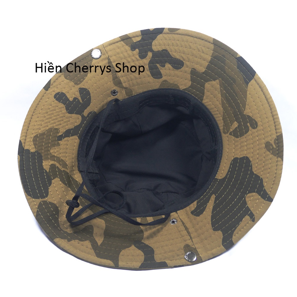 Mũ tai bèo nam size đầu rộng thoải mái nón tai bèo vành to được đóng sò cao cấp kết hợp vải cotton