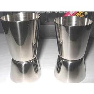 Ly Đong Inox 2 Đầu Pha Chế Rượu Trà Sữa - Jigger