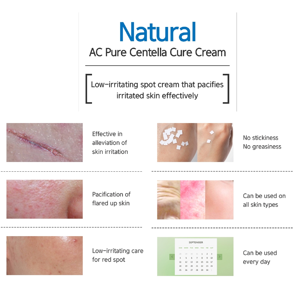 Skineye AC Pure Centella Cure Cream 20ml