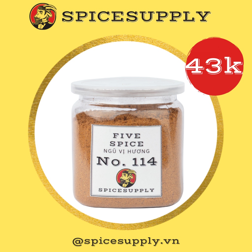 Five Spice powder Ngũ Vị Hương thực phẩm loại ngon Hũ 120ml