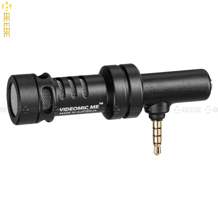 Rode Videomic ME - Micro Cho Điện Thoại Smartphone Giắc Cắm TRRS, Cổng Kiểm Âm Trực Tiếp