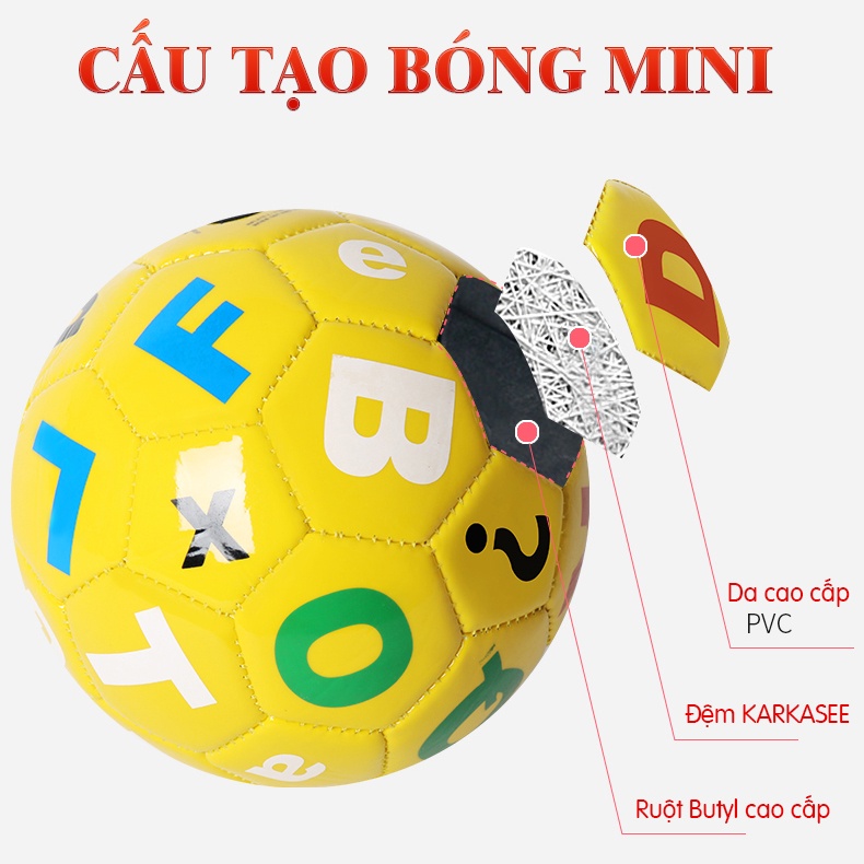 Quả bóng đá cho trẻ em size số 2,Bóng da cỡ nhỏ cho bé.Trái banh mini cho trẻ em,bóng đá số 3