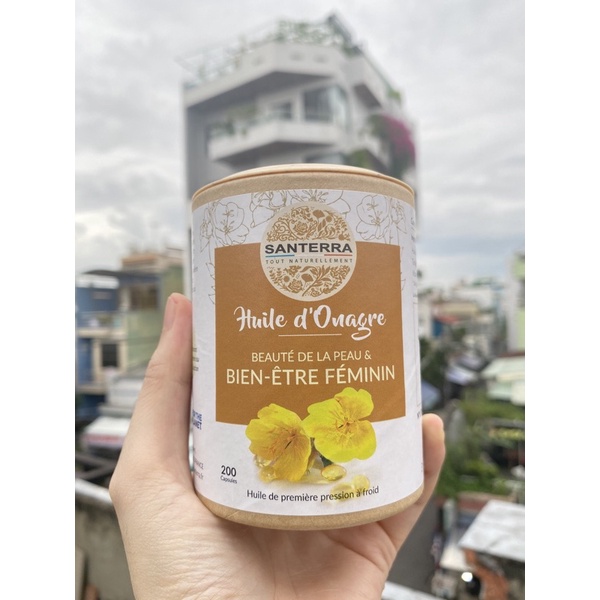 VIÊN UỐNG TINH DẦU HOA ANH THẢO SANTERRA HỘP 200 VIÊN MẪU MỚI