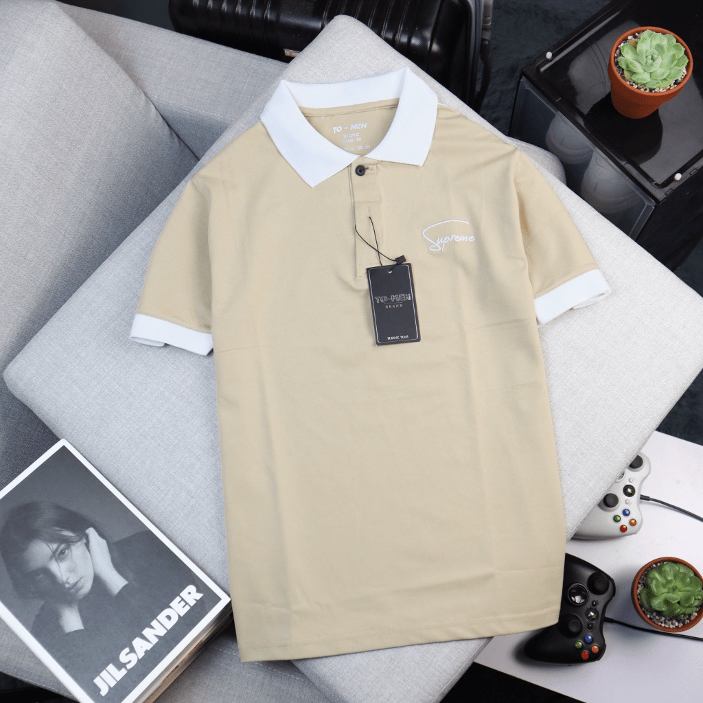 Áo Thun Nam Polo Thiết Kế Dơn Giản Sang Trọng Phối Viền Tay 4 Màu Dễ Chọn Chất Cotton Mặc Đẹp Siêu Hot NEW UNISEX