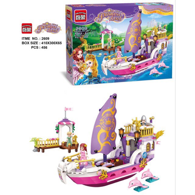 [Giá cực sốc] - Đồ chơi  Lego princess Leah 2609 - du thuyền của công chúa Leah