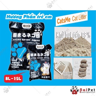 Cát Vệ Sinh Cát Đất Sét Nhật Đen Cat Litter Túi 15L