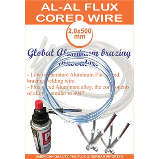 Combo 05 Que hàn nhôm lõi thuốc hàn điều hòa 2.0x50cm