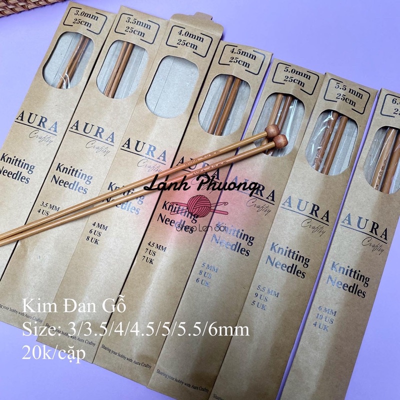 Kim Đan Gỗ Dài 25cm Size Thông Dụng